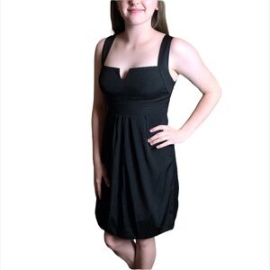 White House Black Market, black dress, EUC